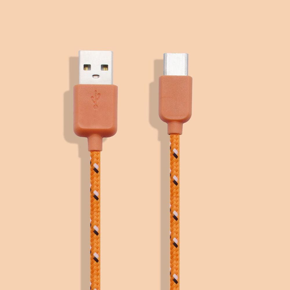 Dealer De Coque Câble / Chargeur Orange / Micro USB Câble Snake
