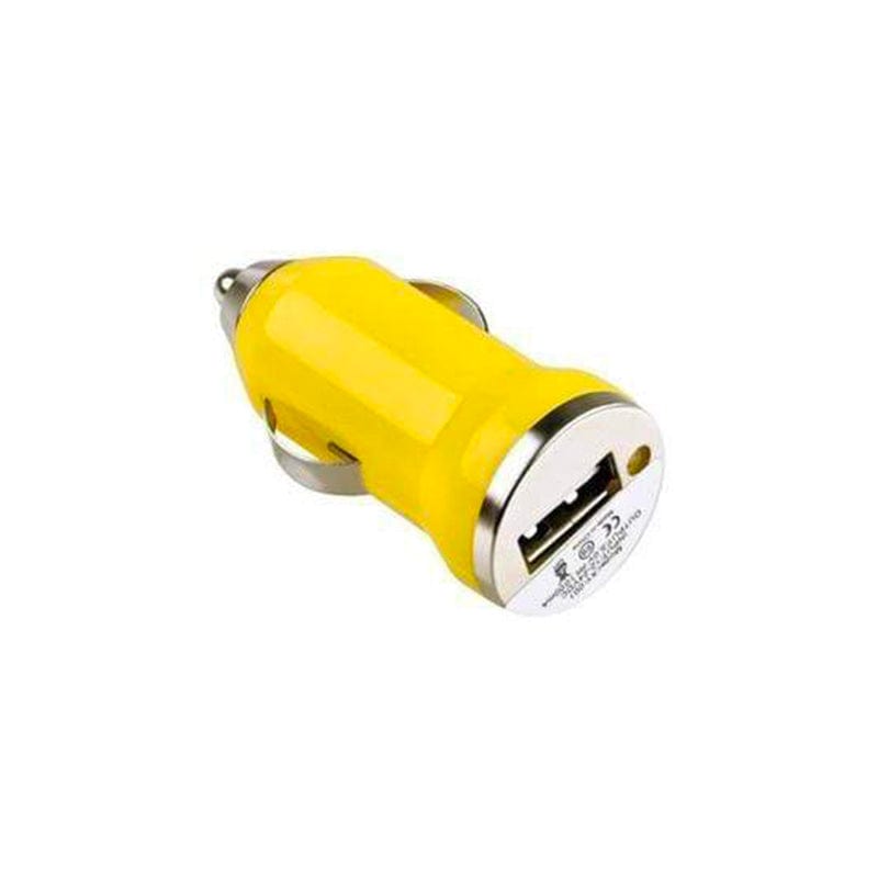 Dealer De Coque Câble / Chargeur Yellow Chargeur allume cigare USB