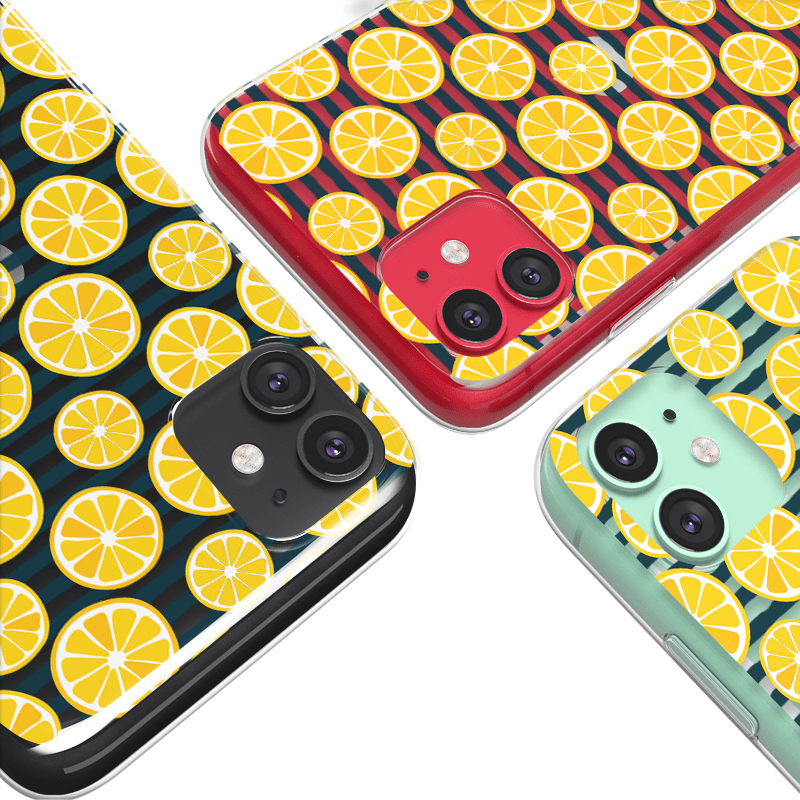 Dealer de coque Coque Coque Transparente Citrons