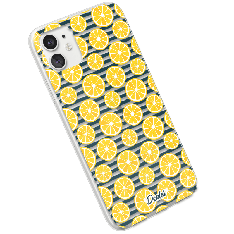 Dealer de coque Coque Coque Transparente Citrons