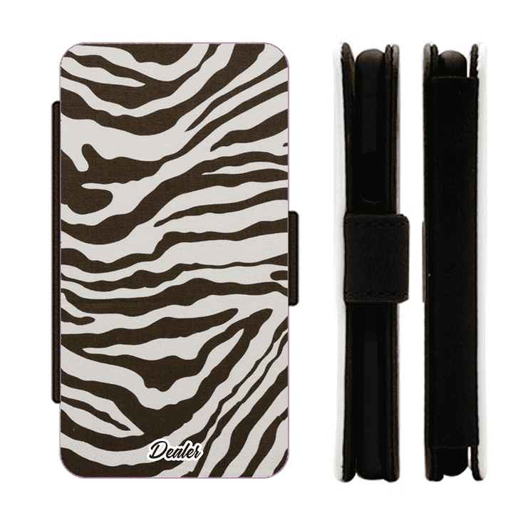 Dealer de coque Etui animaux Etui Zebre Maron