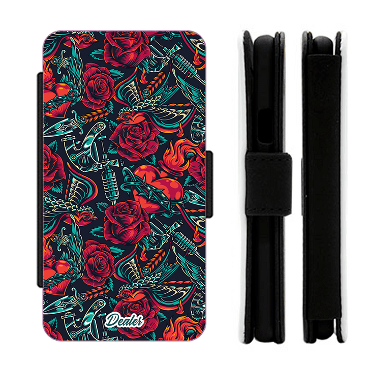 Etui de téléphone Rock'n'Roll tatoo design