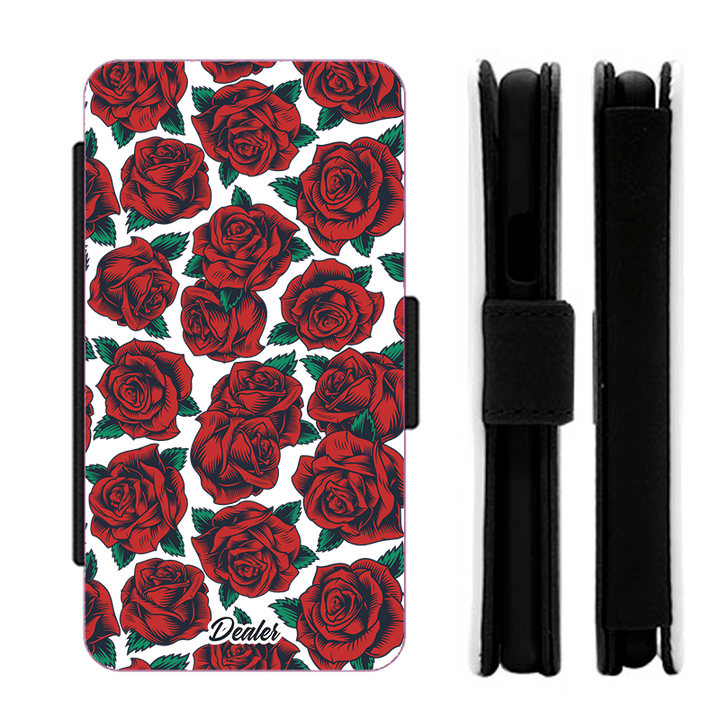 Coque de téléphone roses rouges 